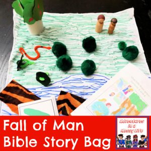 Fall of Man Bible story bag Genesis Old Testament