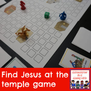 Find Jesus at the temple Bible game