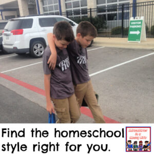 Find the homeschool style right for you