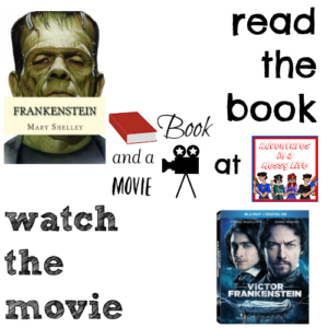 Frankenstein book and a movie 10th 9th high