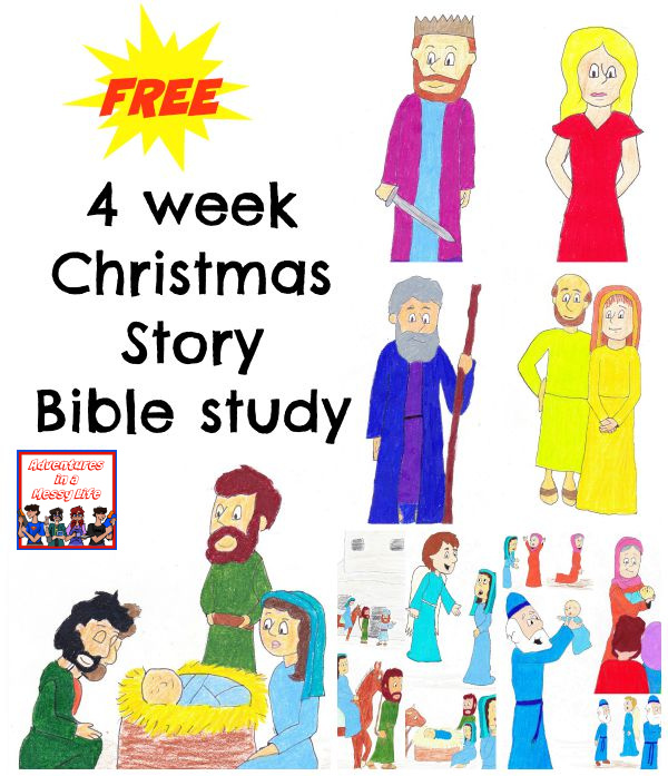 Free 4 week Christmas story Bible study