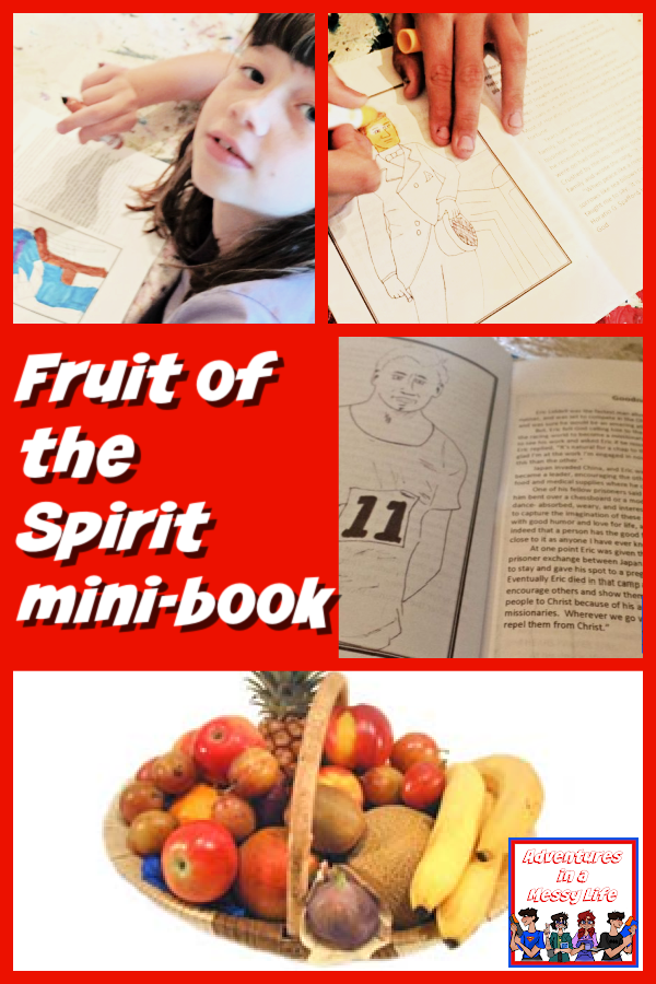Fruit of the Spirit printable mini-book