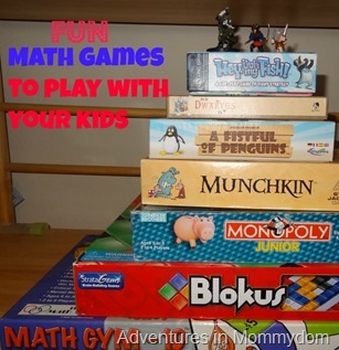 Fun Math Games to play with your kids