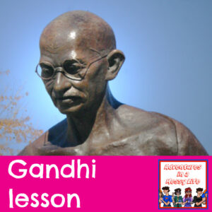 Gandhi lesson history Asia modern