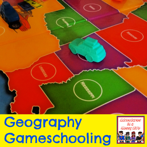 Geography gameschooling games