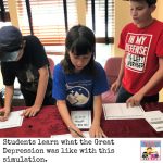 Great Depression dice simulation