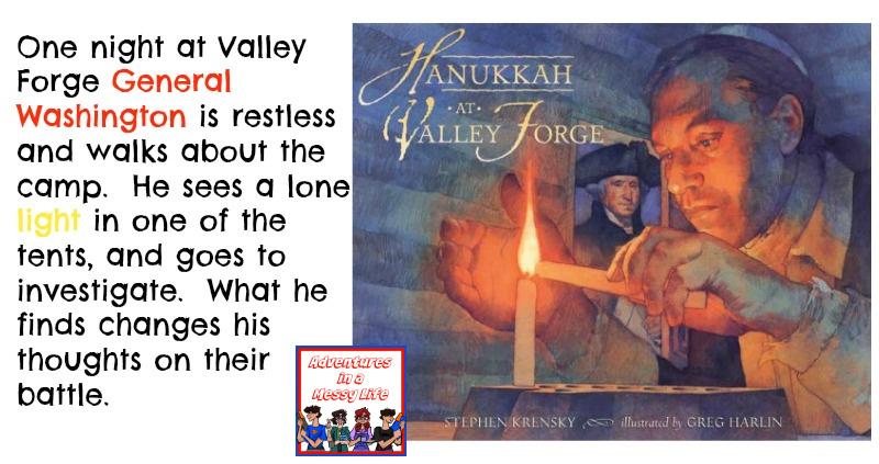 Hanukkah at Valley Forge read this book