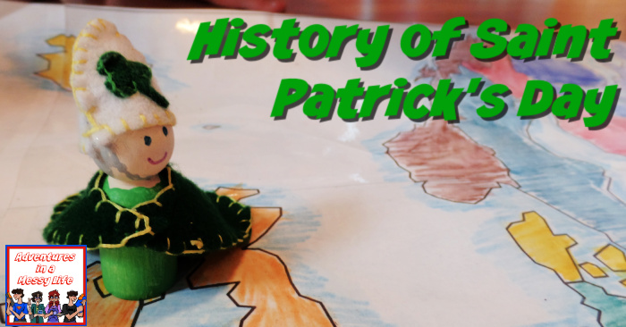 history of Saint Patrick's Day acted out