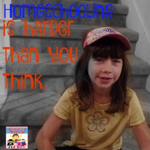 homeschooling is harder than you think
