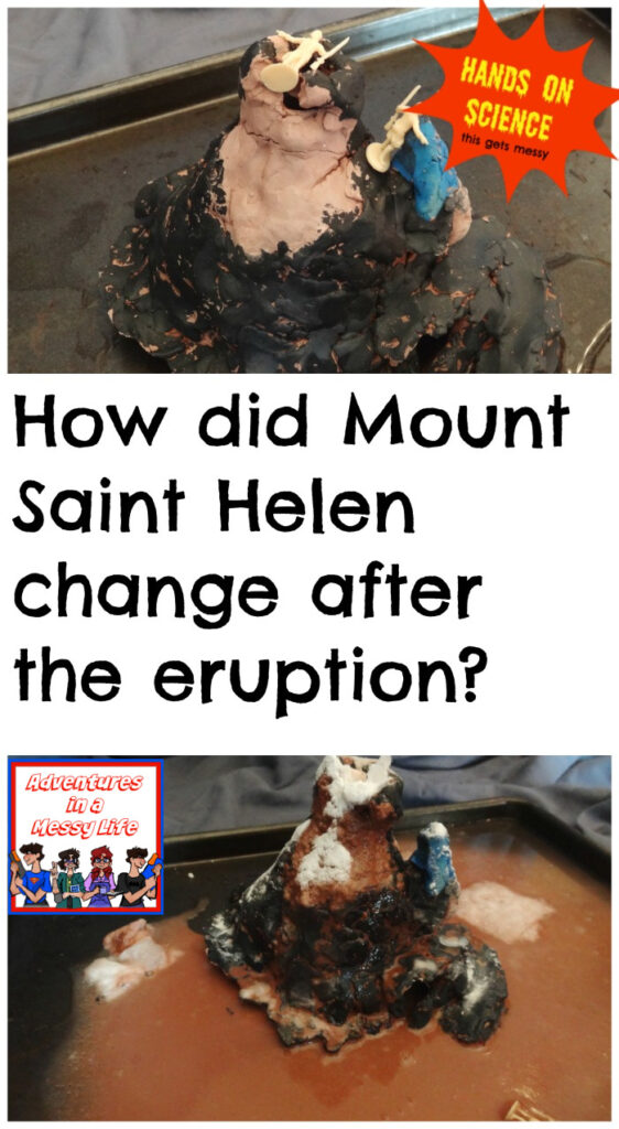 How did Mount Saint Helen change after the eruption