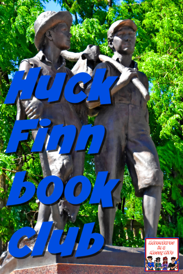 Huck Finn book club for homeschool high school
