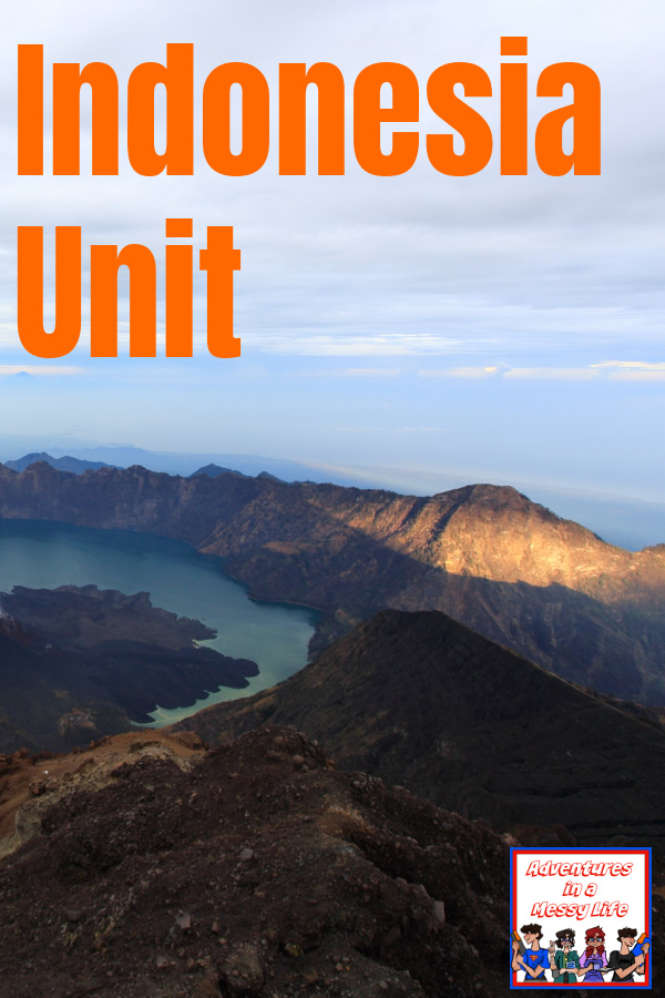 Indonesia Unit for homeschool geography
