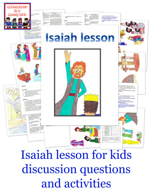 Isaiah lesson for kids