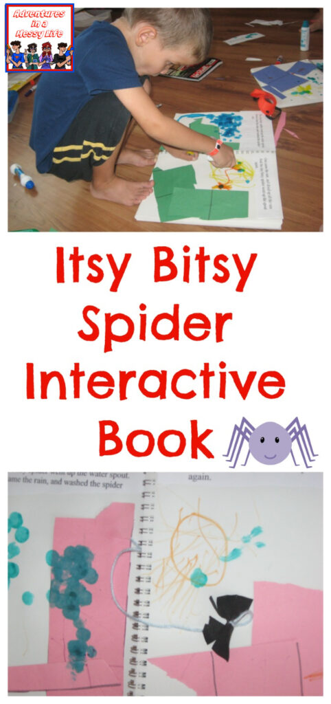 Itsy Bitsy Spider Interactive Preschool book
