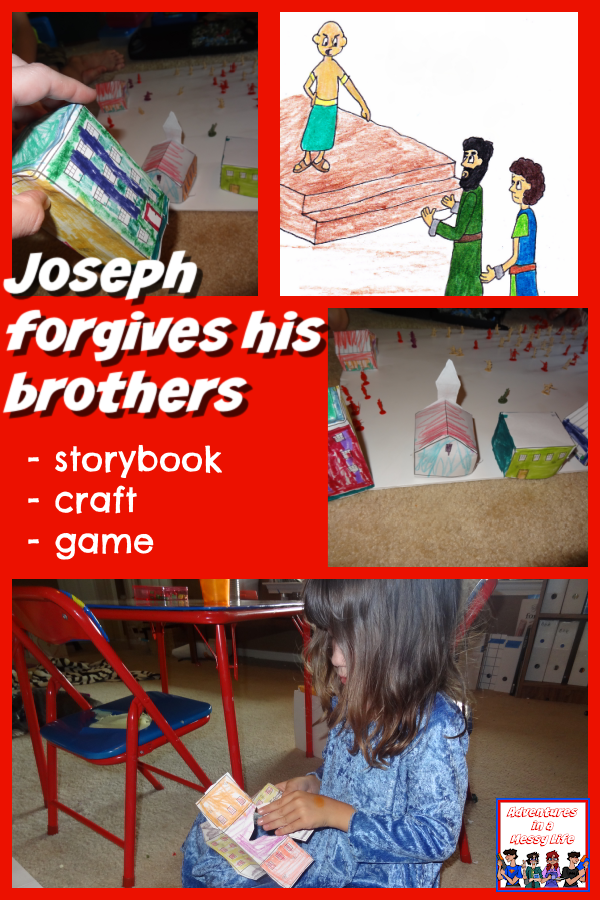 Joseph forgives his brothers Bible lesson