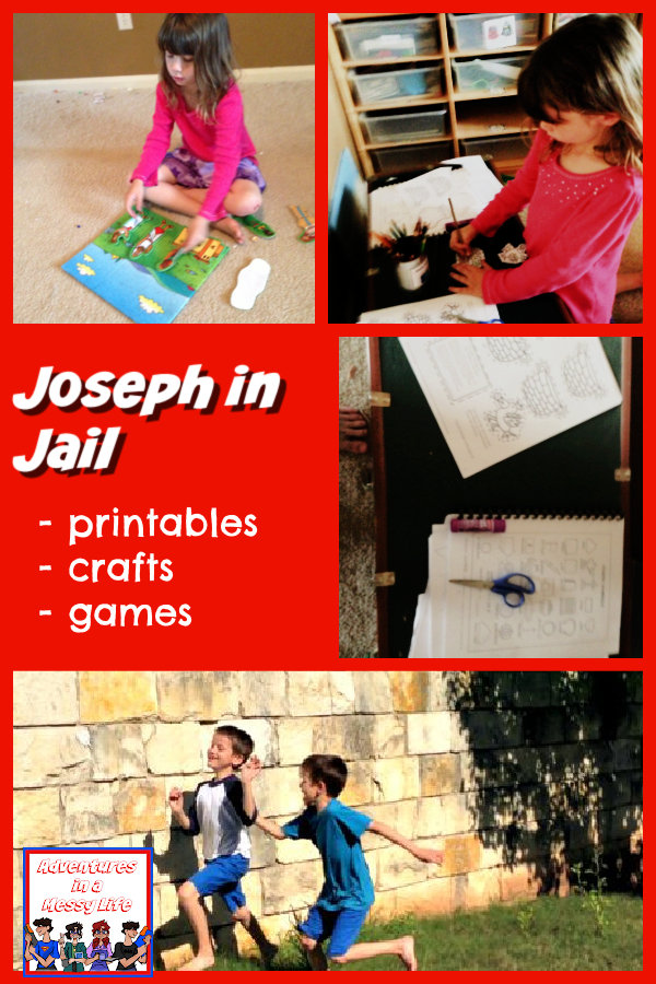 Joseph in jail Bible lesson