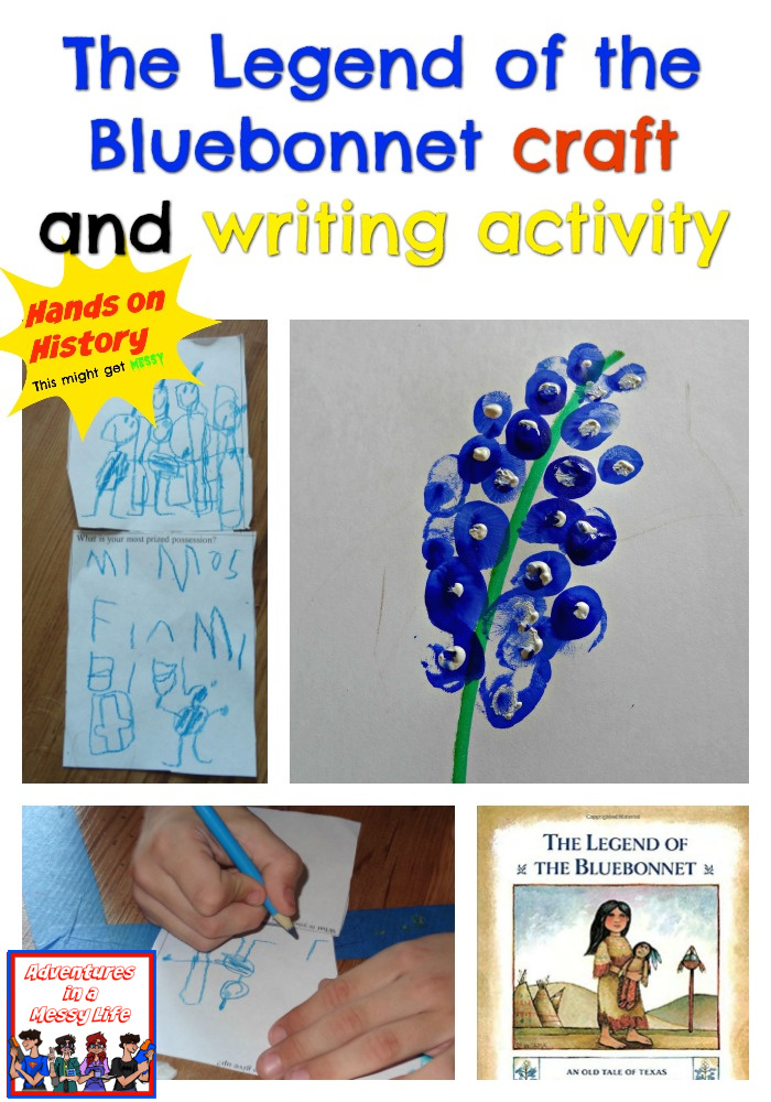 Legend-of-the-Bluebonnet-craft-and-writing-activity