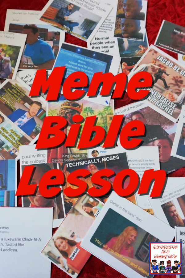 Meme Bible lesson