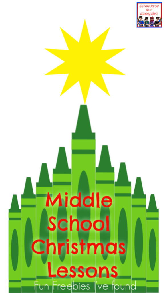Middle School Christmas lesson