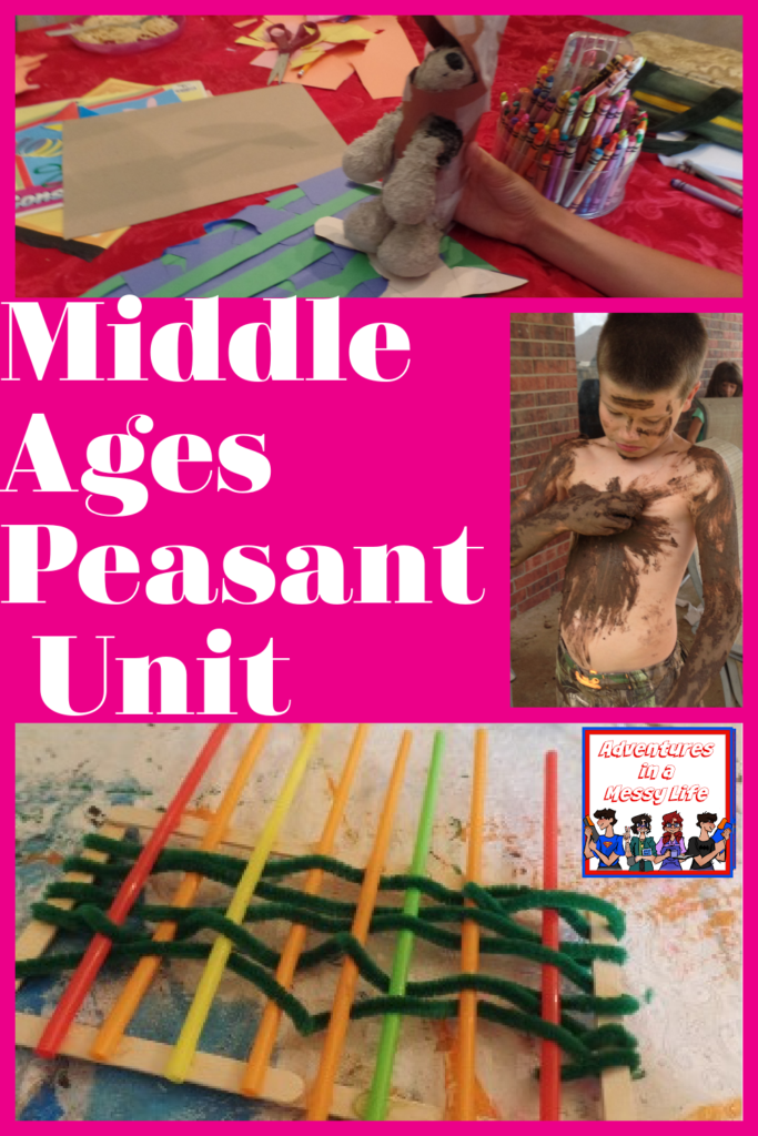Middle ages peasant unit for elementary kids