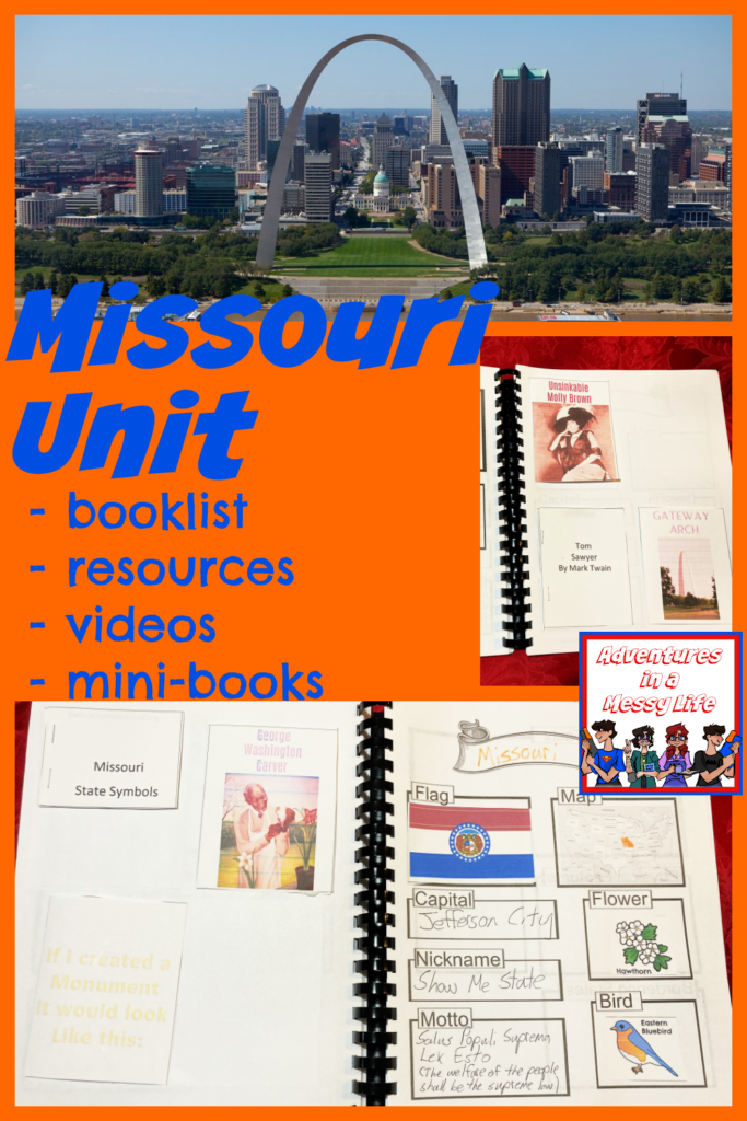 Missouri Unit for homeschoolers