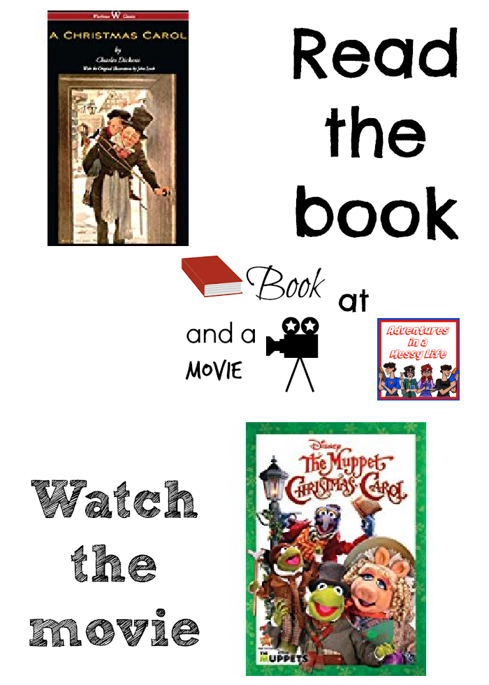 Muppet Christmas Carol book and movie night
