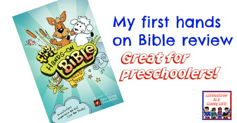 My first hands on Bible review great for preschoolers