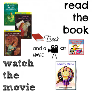 Nancy Drew book and a movie feature 5th