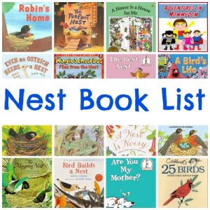 Nest book list for My Father's World kindergarten