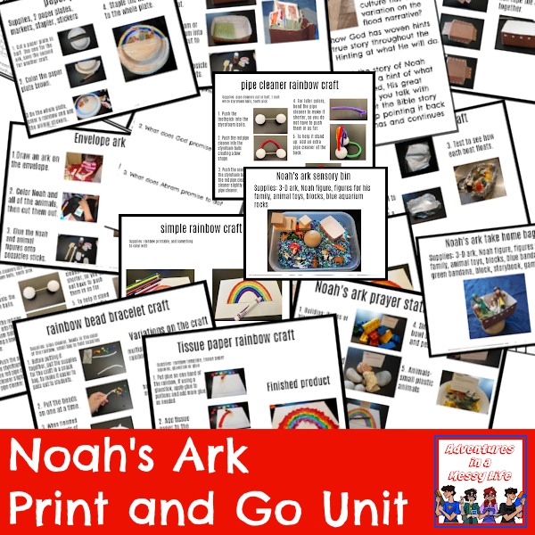 Noah's art print and go unit