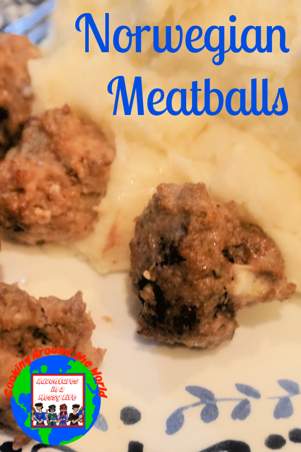 Norewegian meatballs main dish