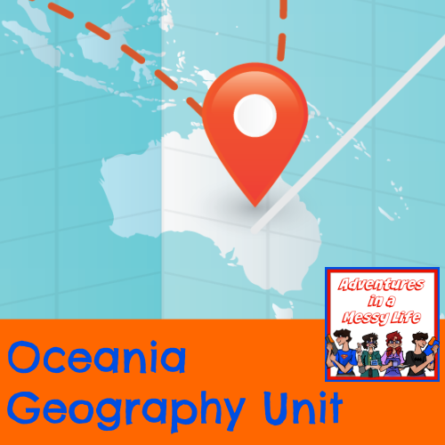 Oceania Geography unit elementary middle high