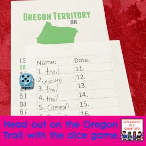 Oregon trail dice game history westward expansion modern history mystery of history 4