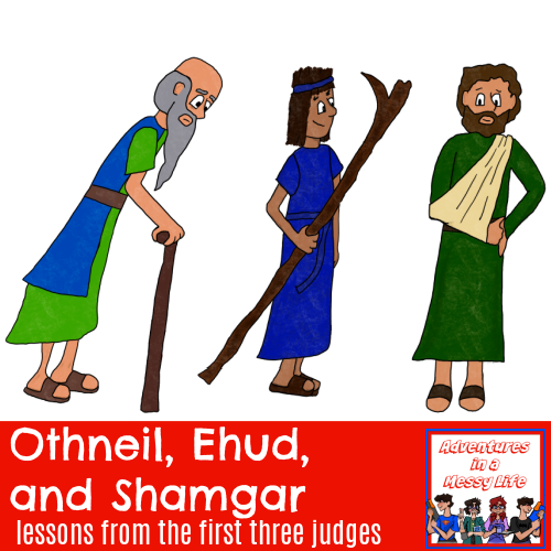 Othneil Ehud and Shamgar Bible Judges Old Testament