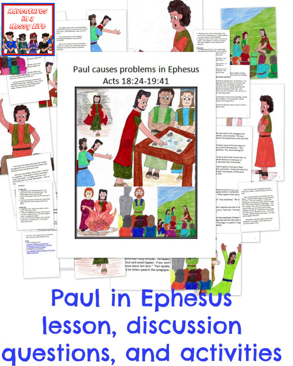 Paul in Ephesus lesson
