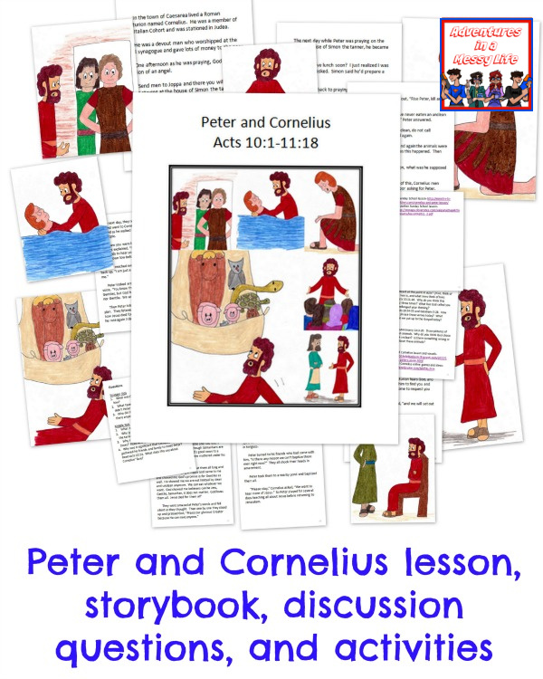 Peter and Cornelius Sunday School lesson