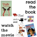 Pippi Longstocking book and a movie feature