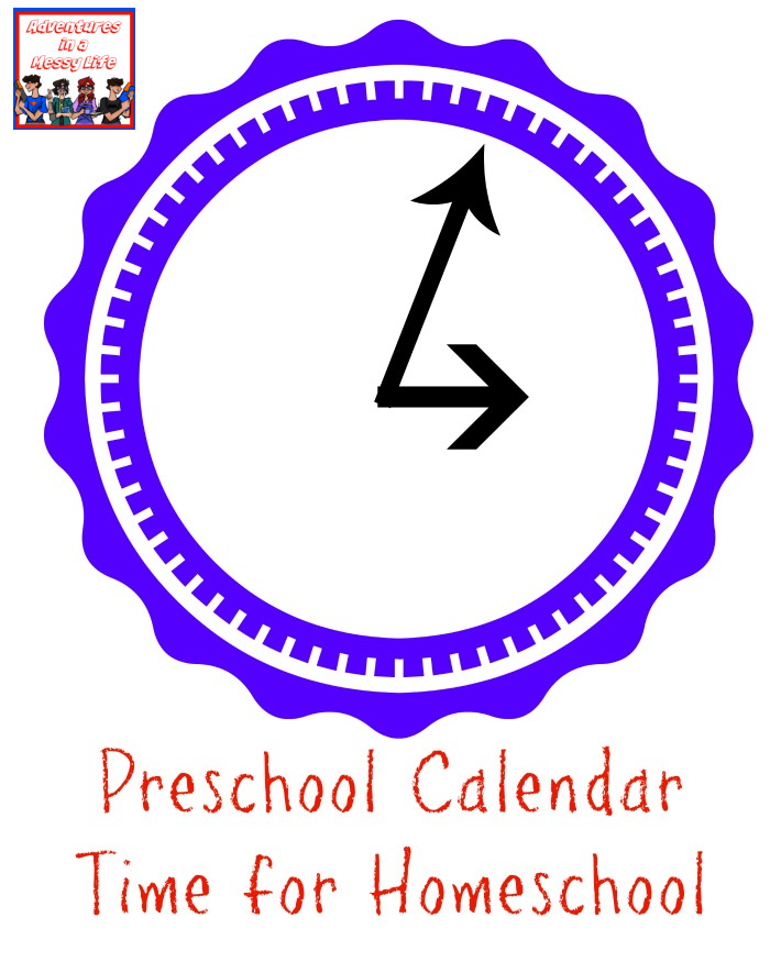 Preschool-calendar-time-for-homeschool