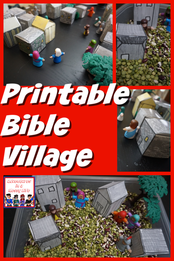 Printable Bible village