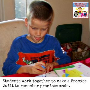 Promise Quilt making project
