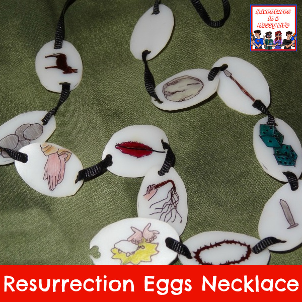 Resurrection Eggs Necklace Bible New Testament Gospels Easter