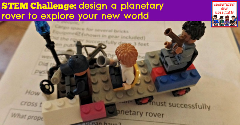 STEM challenge planetary rover