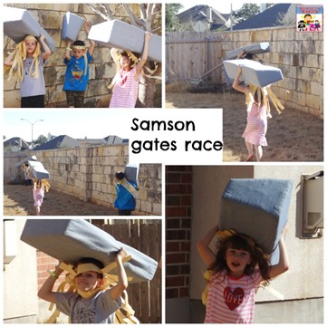 Samson activity for kids