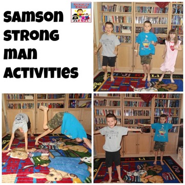 Samson strong man activities