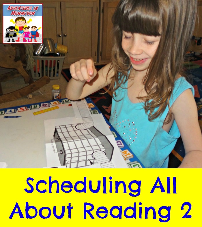 Scheduling All About Reading level 2