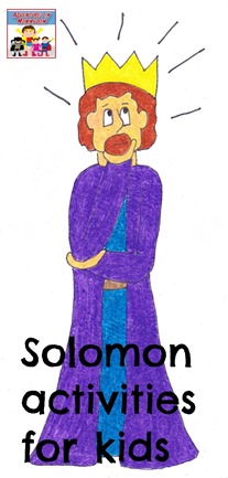 Solomon activities for kids