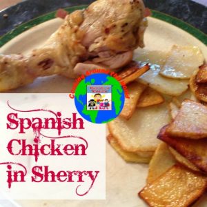 Spanish chicken in Sherry cooking around the world
