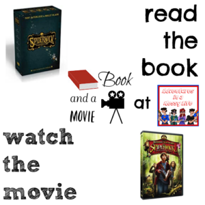 Spiderwick Chronicles book and a movie feature 4th reading and writing