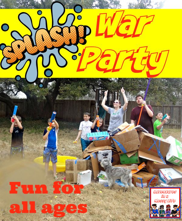 Splash War party