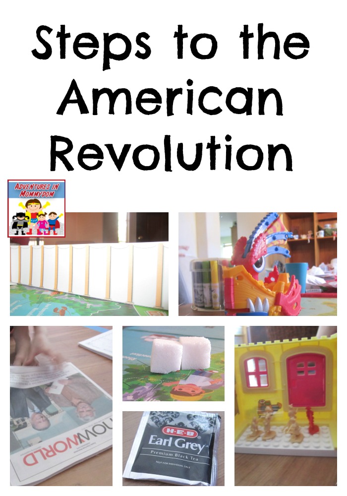Steps to the American Revolution